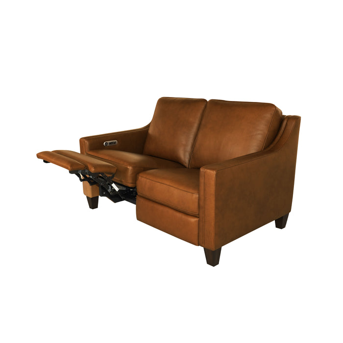 Finley - Power Inclining Loveseat - Brown