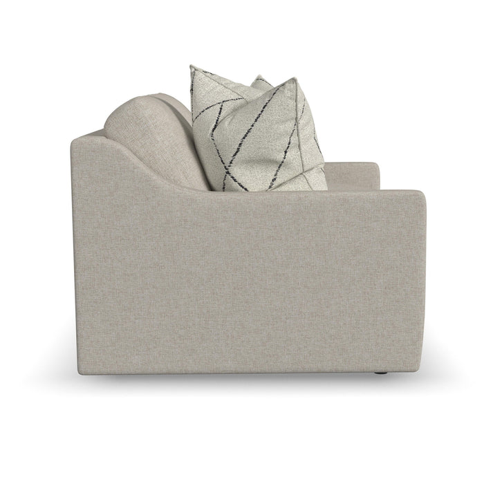 Sky - Upholstered Loveseat - Light Gray