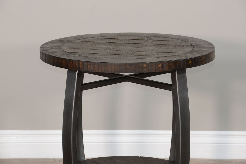 Homestead - End Table - Tobacco Leaf
