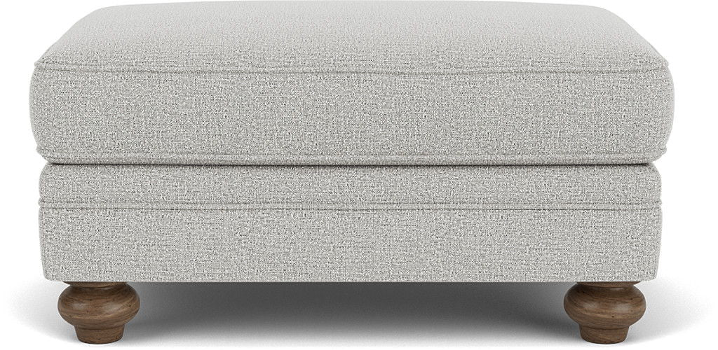 Winston - Cocktail Ottoman - Light Gray