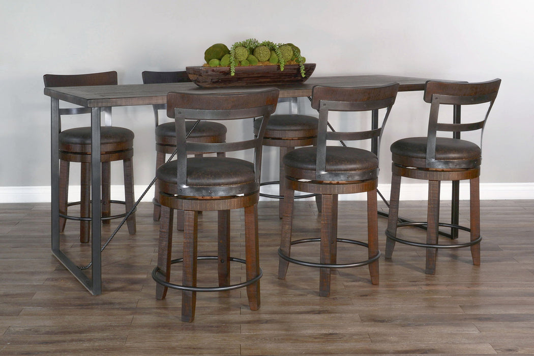 Newport - Full Back Counter Height Friendship Set