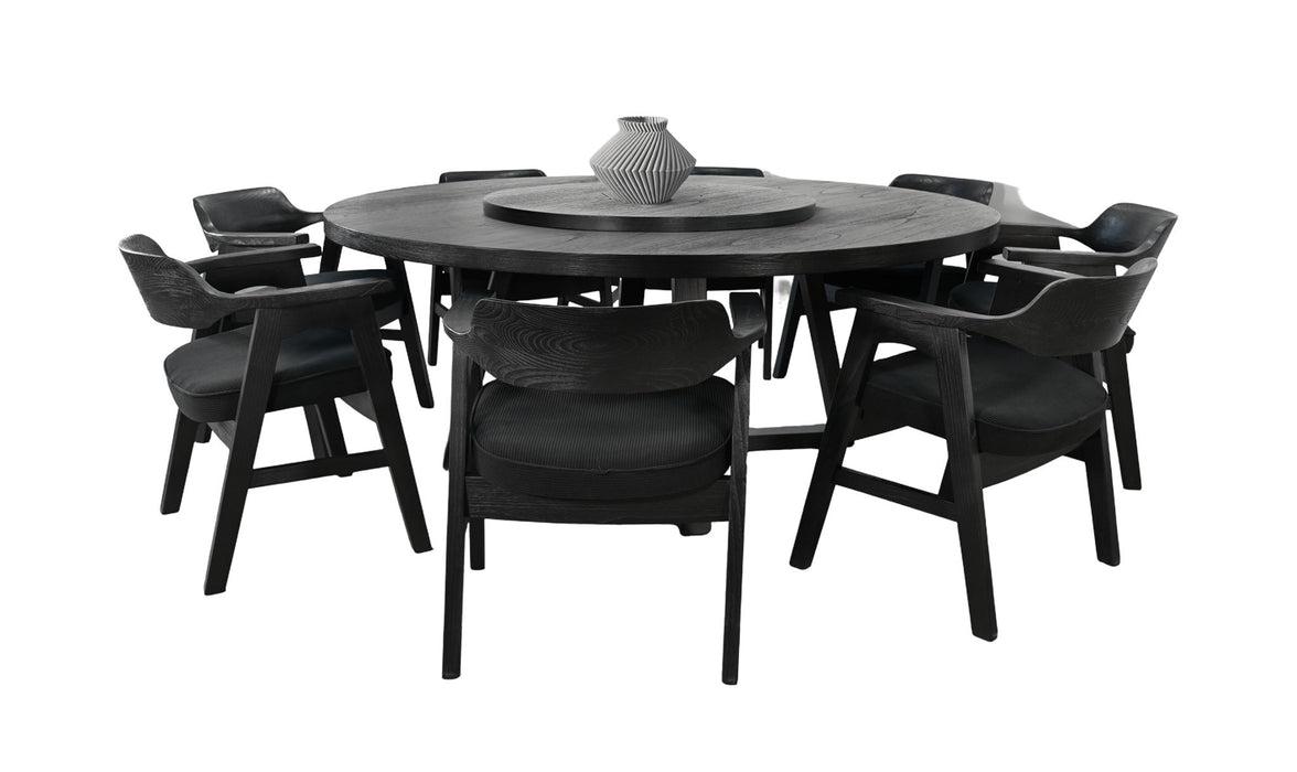 Mia - Large Round 7 Piece Dining Set - Umbra