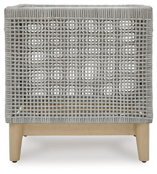 Seton Creek 2 Outdoor Chairs with End Table