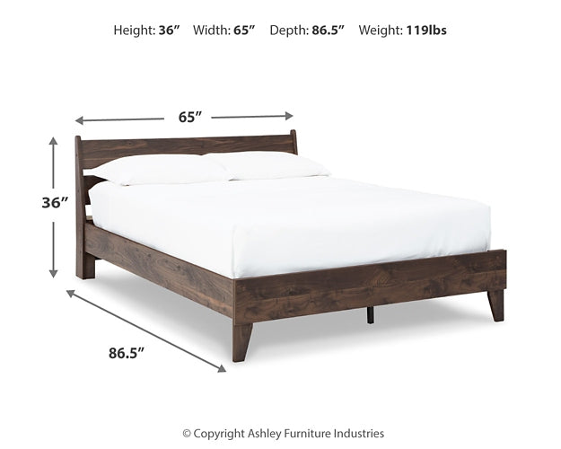 Calverson  Panel Platform Bed