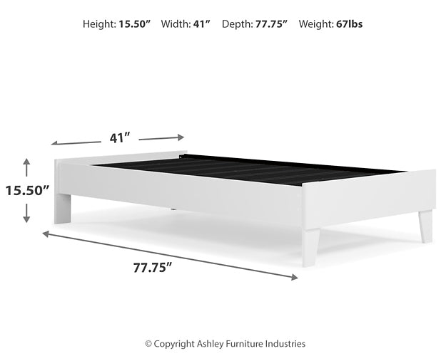 Piperton  Platform Bed