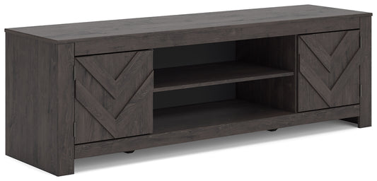 Cayboni LG TV Stand w/Fireplace Option