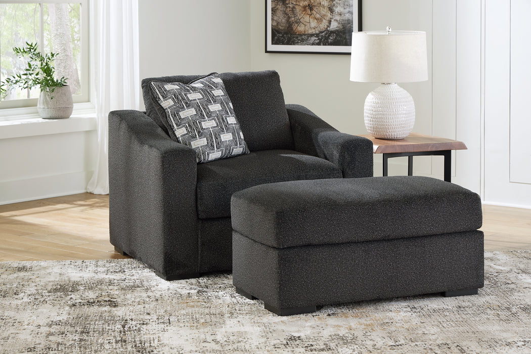Wryenlynn Chair and Ottoman