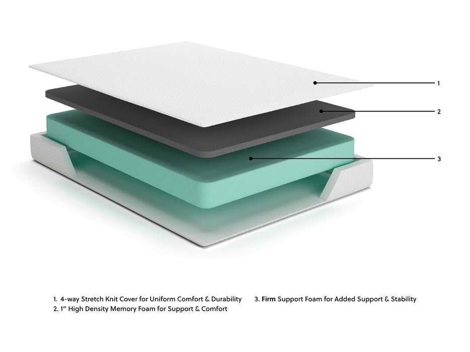 Chime 8 Inch Memory Foam  Mattress