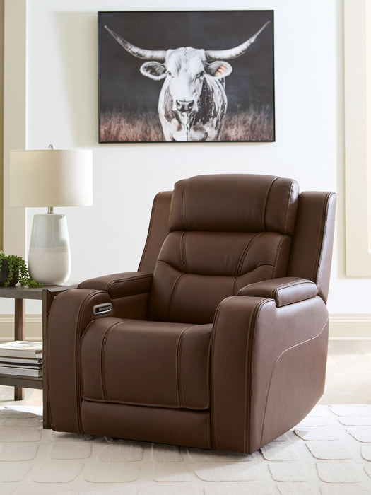 Knightington Power Recliner w/Audio Seating