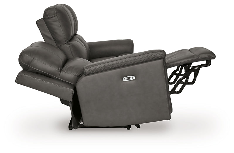 Bleckley PWR REC Sofa with ADJ Headrest