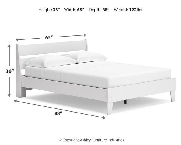 Socalle  Panel Platform Bed