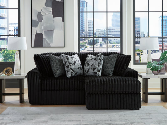 Midnight-Madness 2-Piece Sectional with Chaise