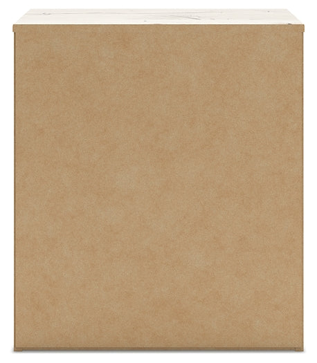 Lawroy King Panel Storage Bed with Mirrored Dresser, Chest and Nightstand