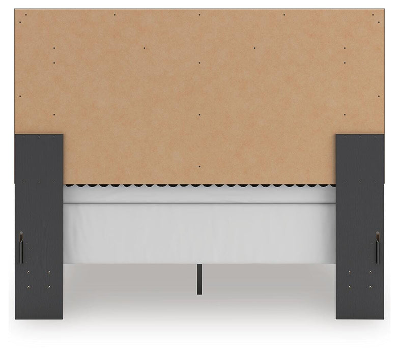Zuraleus Queen Upholstered Panel Bed