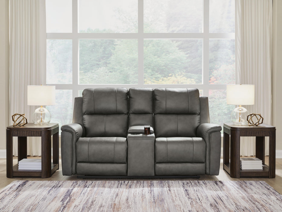 Bleckley PWR REC Loveseat/CON/ADJ HDRST