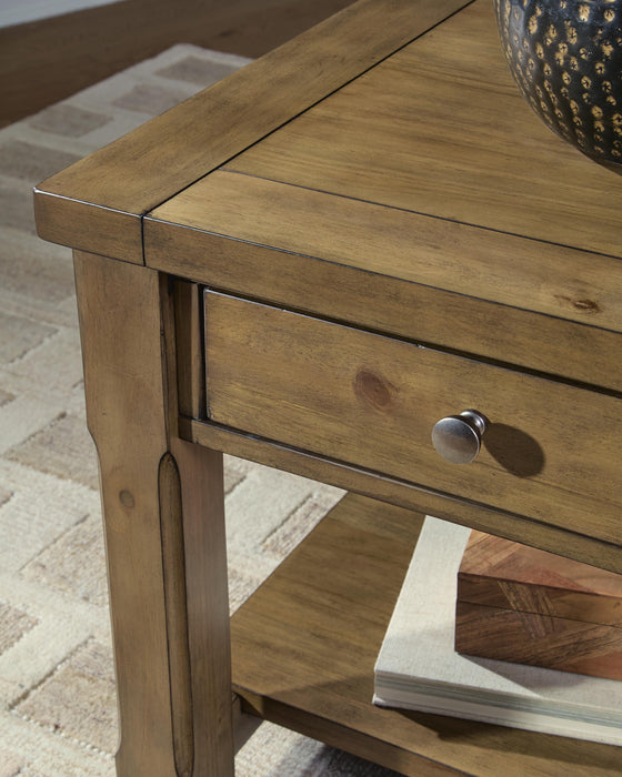 Vandenmore Rectangular End Table