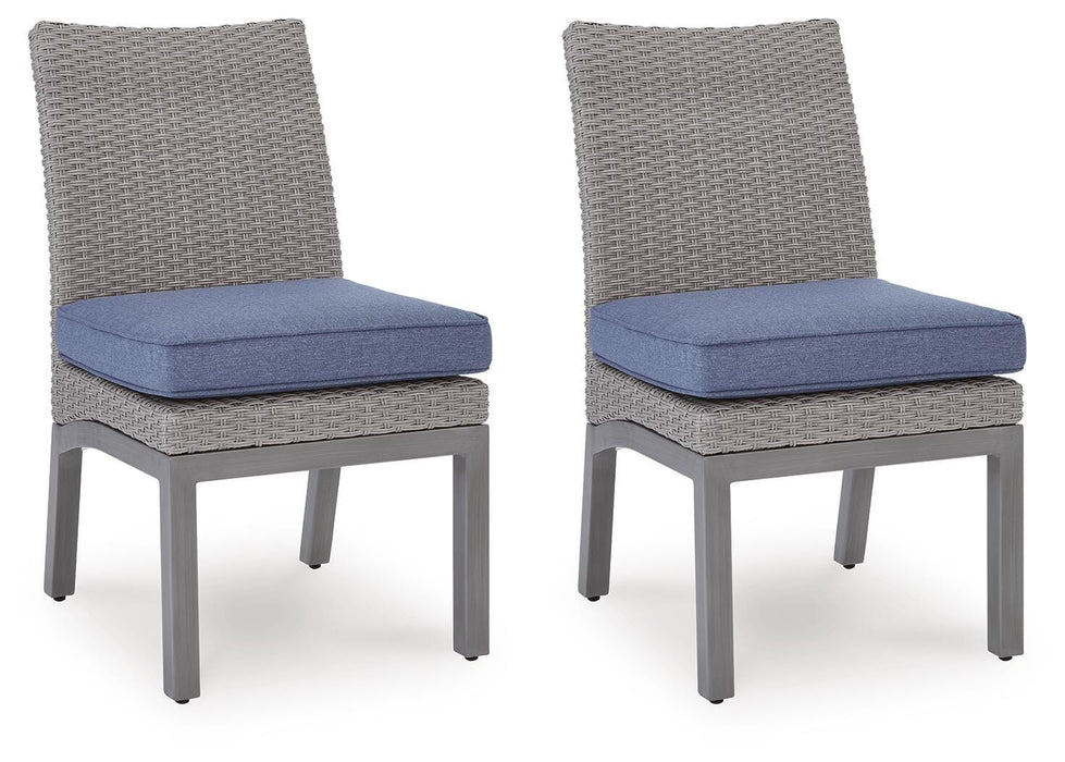 Half Moon Beach Side Chair with Cushion (2/CN)
