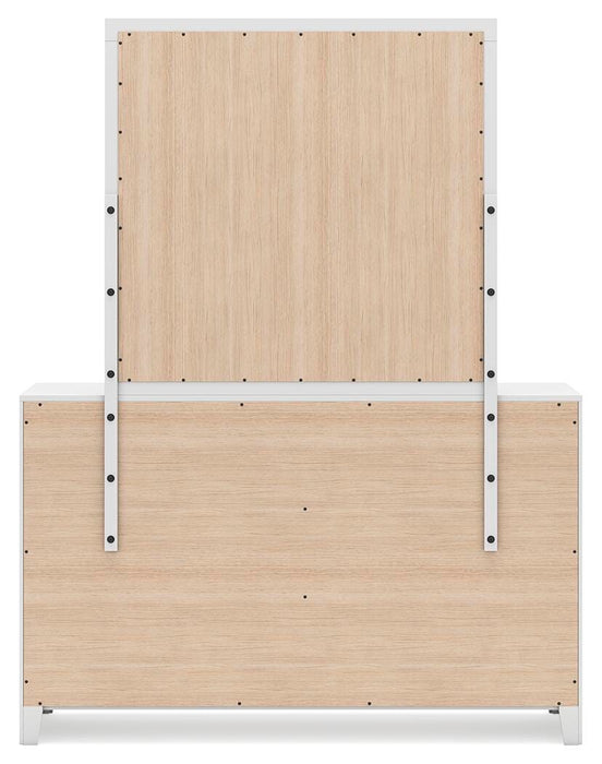 Binterglen Twin Panel Bed, Dresser, Mirror, Chest and Nightstand