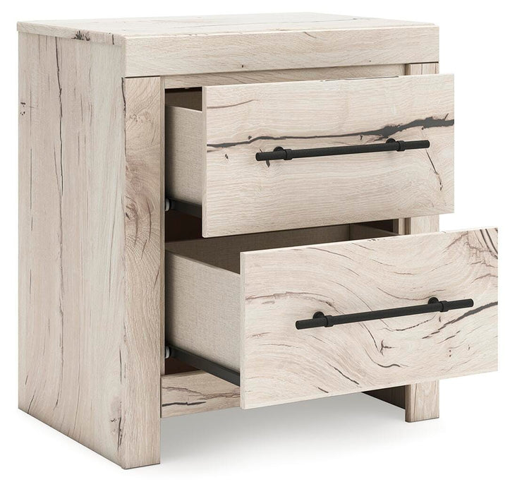 Lawroy Full Panel Bed, Dresser, Mirror and Nightstand