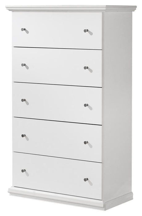 Bostwick Shoals Full Panel Bed, Dresser, Mirror, Chest and Nightstand
