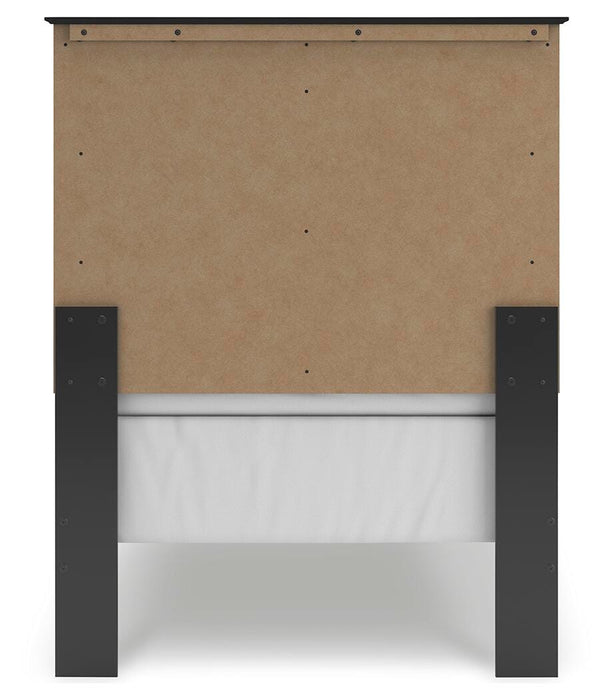 Maribel Twin Panel Bed, Dresser, Mirror and Nightstand