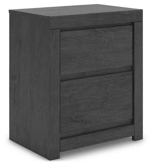 Fraluna Queen Panel Storage Bed, Dresser, Mirror, Chest and Nightstand