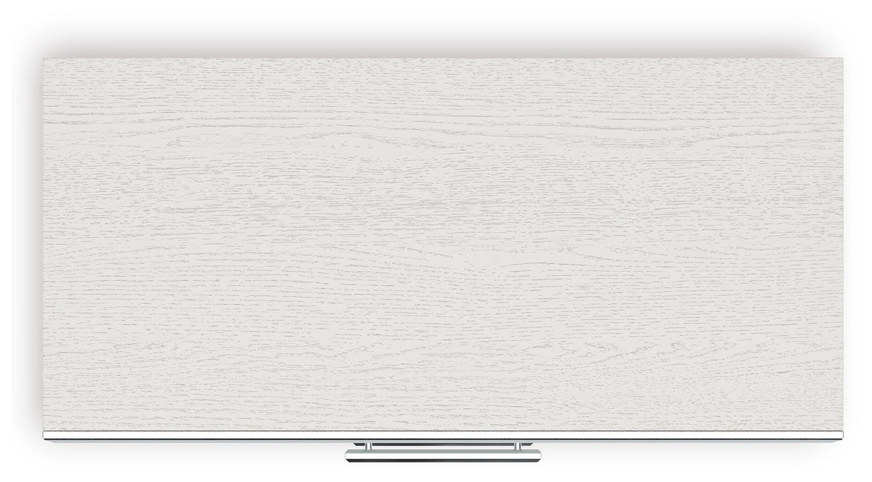 Zuraleus King Upholstered Panel Platform Bed, Dresser, Mirror, Chest and Nightstand