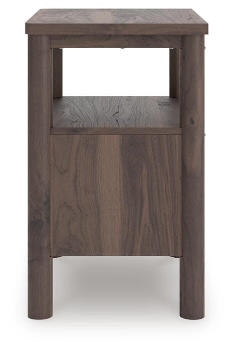 Pamytta King Upholstered Panel Bed, Dresser, Mirror, Chest and Nightstand