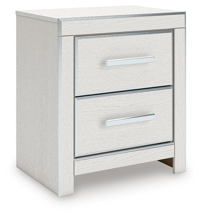 Zuraleus King Upholstered Panel Bed, Dresser, Mirror, Chest and Nightstand