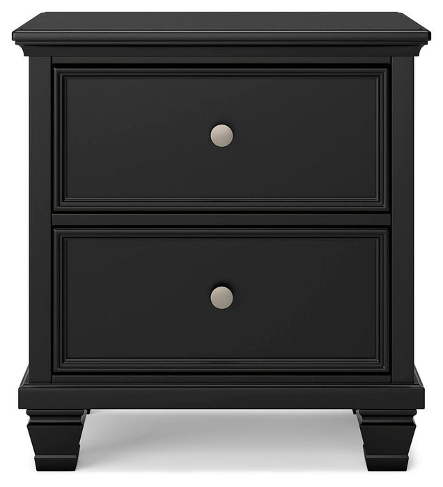 Lanolee Twin Panel Storage Bed, Dresser, Mirror and Nightstand