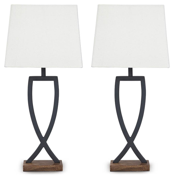 Makara Metal Table Lamp (2/CN)