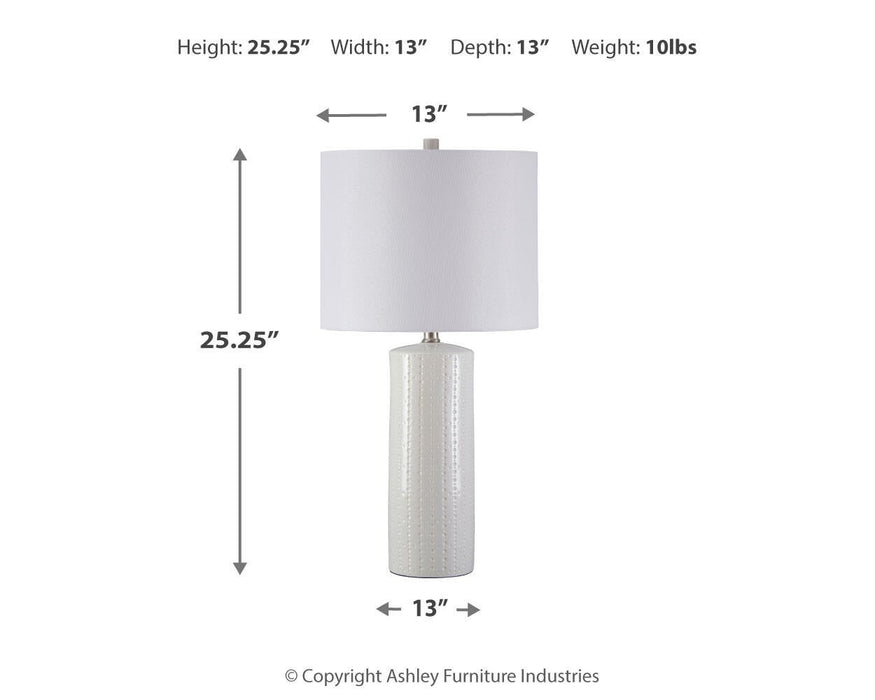 Steuben Ceramic Table Lamp (2/CN)
