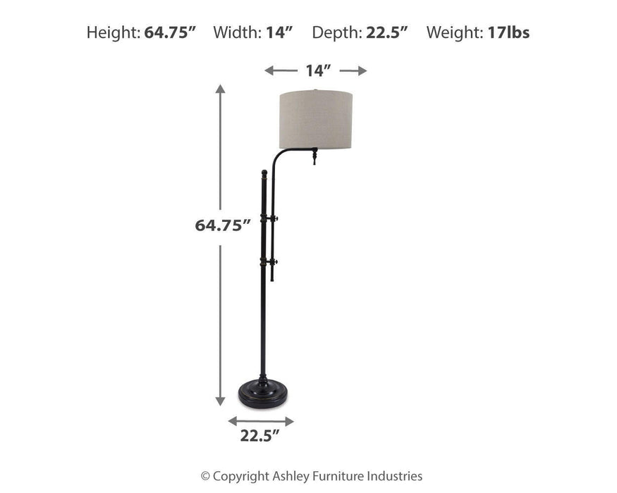 Anemoon Metal Floor Lamp (1/CN)