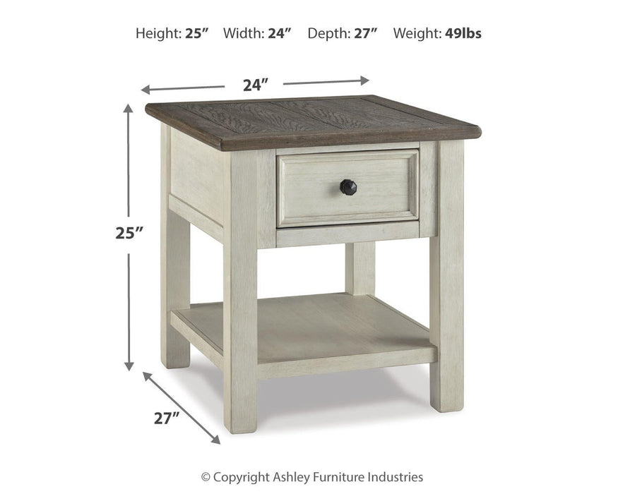 Bolanburg Rectangular End Table