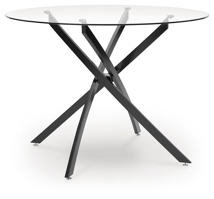 Pharwynn Dining Table and 4 Chairs