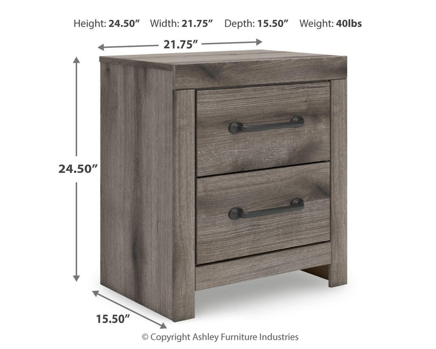 Urbanoore Full Panel Bed with Storage, Dresser, Mirror and Nightstand