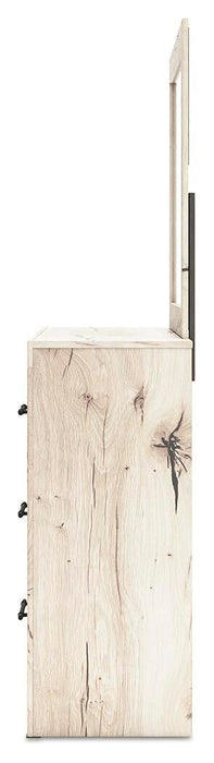 Lawroy Queen Panel Headboard, Dresser and Mirror