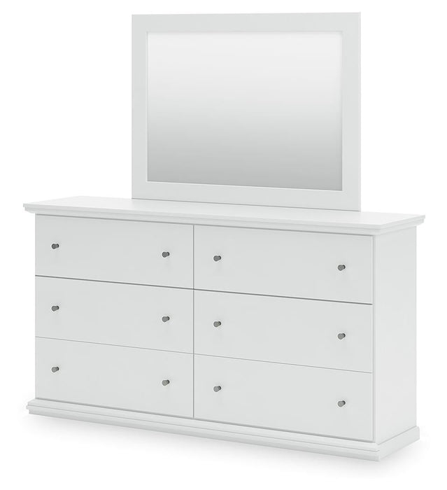 Bostwick Shoals Queen Panel Bed, Dresser, Mirror and Nightstand