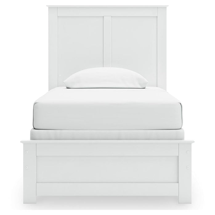Bostwick Shoals Twin Panel Bed, Dresser, Mirror and Nightstand