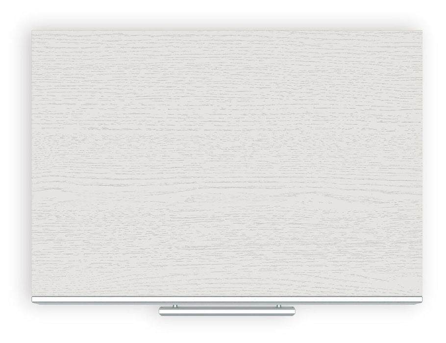 Birmonton King Upholstered Panel Bed, Dresser, Mirror and Nightstand