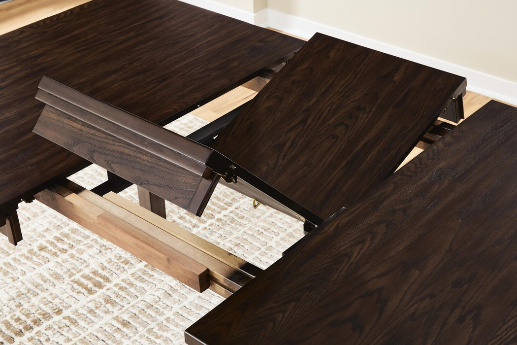 Haddigan Counter Height Dining Table and 8 Barstools